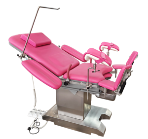 Lekang LK/DS-I Elektrische RVS Gynaecologische Onderzoekstafel met Uitschuifbaar Ontwerp, CE-gecertificeerd, 2 Jaar Garantie, Damesmodel - Product Image 5