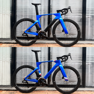 Bicicleta de Carretera 4LEAF con Shimano 105 Di2 - Bicicleta de Carretera de Carbono de Alta <span class=keywords><strong>Gama</strong></span> - Product Image 1