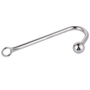 Paslanmaz çelik Anal kanca Metal Anal Butt Plug kanca yetişkin seks oyuncakları - Product Image 5