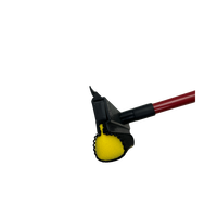 Raclette de nettoyage de vitres de voiture en plastique rouge essuie-glace en caoutchouc souple avec éponge de nettoyage de vitres noire en caoutchouc et essuie-glace