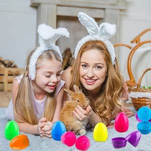 Huevos de Pascua de Plástico Gigantes, Grandes y Lisos para Rellenar, Decoración y Regalos de Pascua al por Mayor - Product Image 6