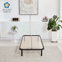 Cadre De Lit Plat En Fer Lamine Cadre De Lit Portable Taille Queen Chambre A Coucher Bon Marche