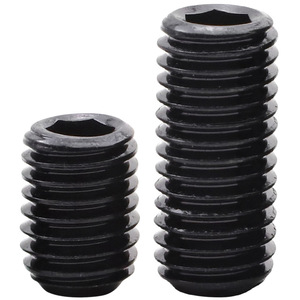Tornillo de Cabeza Hexagonal Howard Johnson M3 M4 M5 M6, Grado 12.9, Acero al Carbono, Oxidación y Ennegrecimiento, DIN913 - Product Image 3