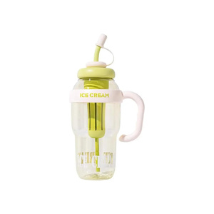 Trendy <b>Large</b> Capacity Floral <b>Tea</b> <b>Cup</b> Stylish Summer Water Bottle with Straw <b>for</b> Girls <b>for</b> Parties Hiking Giant Ice <b>Cup</b> - Product Image 1