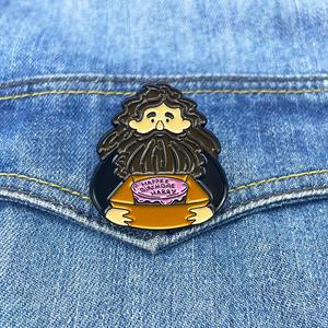 RENHUI Pathfinder doux Sasquatch bébé <span class=keywords><strong>garde</strong></span> du <span class=keywords><strong>corps</strong></span> avocat personnalisé métal artisanat Badges épinglettes épingles émail - Product Image 1