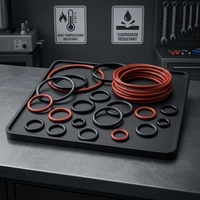 JIUYAN Fabrik Maßgefertigter O-Ring NBR FKM FFKM EPDM Silikon-Gummidichtungsring für Automobil- und Hydraulikgeräte