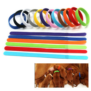 AMZ Hot Sell Produkt Velcr0 Comfort Nylon gewebe Haustier halsbänder Welpen-ID-Halsband Identifikation Weiches Kätzchen halsband - Product Image 5