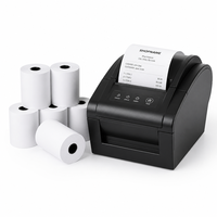 Kertas Kasir Thermal 80x70mm Single Ply Gulungan Struk POS Printer ATM Perlengkapan Tiket Supermarket