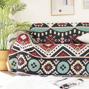 <span class=keywords><strong>Plaid</strong></span> décoratif pour chambre, tissé à carreaux, également appelé couverture tissée, couverture tissée à touffes - Product Image 4