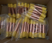Filtre déshydrateur en cuivre 25G avec capillaire soudé pour raccords de tuyauterie de congélateurs