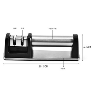 Yangjiang <b>Knife</b> Sharpener Stainless Steel Multi Grit Manual Sharpening <b>Tool</b> For Kitchen Chef Home Use - Product Image 2