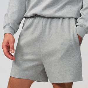 <span class=keywords><strong>Pantaloncini</strong></span> da Uomo in Cotone <span class=keywords><strong>con</strong></span> Logo Personalizzato, Coulisse e <span class=keywords><strong>Tasche</strong></span>, Taglie Oversize per Corsa, Escursionismo, <span class=keywords><strong>Calcio</strong></span>, Allenamento, <span class=keywords><strong>Pantaloncini</strong></span> Casual - Product Image 4