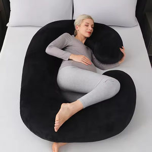 Oreiller de grossesse en forme de G avec housse amovible, <span class=keywords><strong>coussin</strong></span> de maternité <span class=keywords><strong>pour</strong></span> un soutien complet du corps, idéal <span class=keywords><strong>pour</strong></span> dormir sur <span class=keywords><strong>le</strong></span> côté - Product Image 4