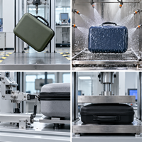 Étui personnalisé en EVA avec protection rigide pour matériel de pêche et accessoires, séparateurs ajustables, taille, couleur et logo personnalisés, OEM