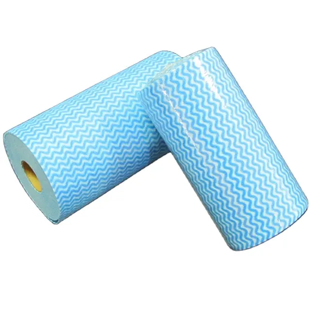 Eco-Friendly Super Absorbent Nonwoven Kitchen Cleaning Paper Disposable Dish Towel/Wipes