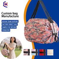 Sac de courses pliable en accordéon, écologique, résistant, pour le camping, le rangement, utilisation portable