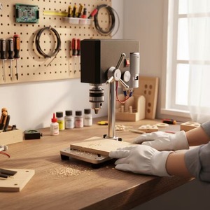 Mini <span class=keywords><strong>perceuse</strong></span> de table transfrontalière la plus vendue, micro <span class=keywords><strong>perceuse</strong></span> de table, <span class=keywords><strong>perceuse</strong></span> <span class=keywords><strong>à</strong></span> petits trous, <span class=keywords><strong>perceuse</strong></span> de précision pour le meulage - Product Image 5
