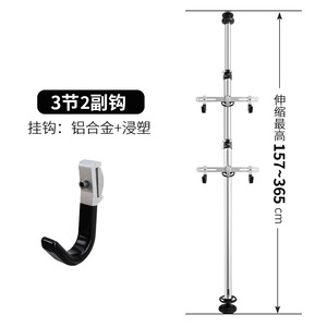 Soporte de Almacenamiento Ajustable por Gravedad para Bicicletas - Seguro para Colgar Bicicletas de Montaña y Carretera en el Garaje o en Casa - Product Image 6