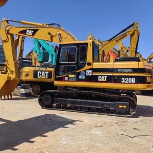 Mini Escavadeiras Usadas Variadas com Preço Razoável - Escavadeiras de Esteira Usadas Cat 320B - Product Image 1