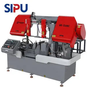 CNC Saw Machine Fully Automatic Large Horizontal Double Column Band Saw Machine For Metal Cutting Water Saw Cutting Machine