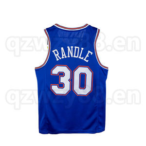 Camiseta de Baloncesto de los Knicks de Nueva York Lista para Enviar, RANDAL CLARKSON, la Mejor Impresión por Transferencia de Calor, Transpirable, Talla Grande, Original - Product Image 5