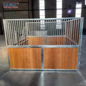 Prix d'usine – <span class=keywords><strong>Box</strong></span> <span class=keywords><strong>de</strong></span> manège <span class=keywords><strong>pour</strong></span> <span class=keywords><strong>chevaux</strong></span> avec cadre galvanisé à chaud – Équipement équestre élégant et bien ventilé - Product Image 2