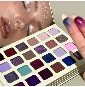 HERORANGE Livre de Maquillage Fard à Paupières 78 Couleurs Nacrées, Illuminateur, Contouring, Palette Multifonctionnelle Tout-en-un Complète - Product Image 2