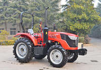 Versátil 120HP 4WD Tractor Farm Wheel Machine LTB1204 con múltiples velocidades de toma de fuerza para varios implementos agrícolas y agrícolas