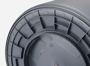 ถังขยะพลาสติกทรงกลม 120 ลิตร รุ่น AF07511 <span class=keywords><strong>Baiyun</strong></span> สำหรับใช้ในเชิงพาณิชย์และครัวเรือน ผลิตในกวางตุ้ง ประเทศจีน ไม่มีการรับประกัน - Product Image 4