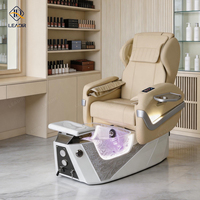 2025 luxe européen tactile manucure main Massage pédicure Spa chaise Massage pied Spa pédicure chaise pour salon de manucure avec repose-pieds