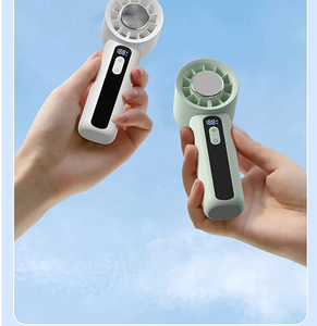 OEM ODM Foldable Ice Fan - High Speed 10000+ RPM Handheld <b>Cooler</b>, Portable Desktop Fan for Outdoor & Travel - Product Image 1