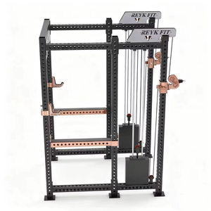 REYK-17 Máquina de Entrenamiento de Fuerza de Acero Inoxidable con Pila de Pesas de 75 kg+, Diseño de Marco Completo, Cable de Fitness Integral para Ejercicios de Vuelo - Product Image 3