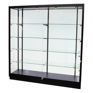Vitrine de présentation de <span class=keywords><strong>bijoux</strong></span> KEWAY KW-S161, vente exceptionnelle, 100*40*100cm, <span class=keywords><strong>porte</strong></span> coulissante verrouillable, vision complète, entièrement en verre, pour usage commercial - Product Image 1