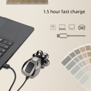 มีดโกนหนวดไฟฟ้า 7-in-1 หัวหมุนได้อเนกประสงค์ กันน้ำ IPX7 สำหรับผู้ชาย ใช้ในครัวเรือน - Product Image 5