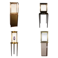 Vitrine de présentation de bijoux en verre et métal de luxe Sundo avec logo personnalisé pour montres et bijoux