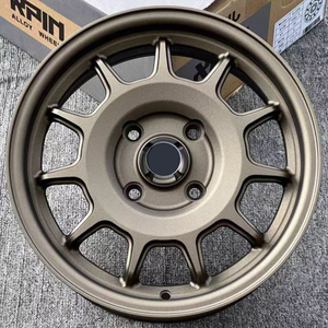 Rines de Aluminio de Alta Calidad 15 5x114.3 15x6.5 4x100 4x114.3 Ruedas Color Gunmetal - Product Image 6