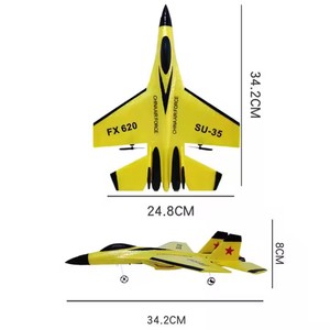 Meilleure qualité FX620 SU35 <span class=keywords><strong>avion</strong></span> de chasse EPP mousse RC planeur <span class=keywords><strong>avion</strong></span> télécommande radio jouets avec lumière LED - Product Image 4