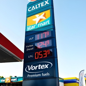 Letrero de Poste para Gasolinera Personalizado, Iluminado, para Exteriores, Pantalla Digital para Gasolinera, Letrero LED con Precio de Gasolina - Product Image 3