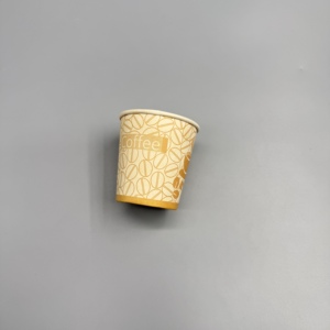 Vaso de papel desechable de pared simple o doble, material de cartón kraft, impresión personalizada para café, té, bebidas, uso en restaurantes - Product Image 3