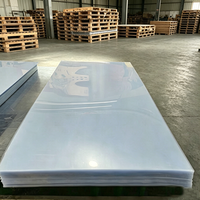 Feuille de PVC transparente ultra-claire, plaque rigide en plastique 1mm 2mm 3mm, anti-rayures, imperméable, découpe, thermoformage, sur mesure