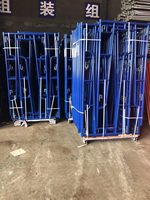 Abrazadera de Andamio de Acero Galvanizado XBS con Diseño Moderno, Alta Resistencia, Capacidad de Carga de 800 kg para Edificios de Oficinas