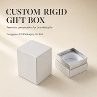 Coffret cadeau écologique rigide pour miel avec insert pour pot, en matériaux recyclés, gaufrage et doublure en éponge pour crème visage et crème contour des yeux
