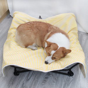 Pet Blanket For Dogs And Cats Checkered Blue Pink Lint Free Warm Winter Bed Cover Soft Cozy Pet <b>Bedding</b> Home Use - Product Image 2