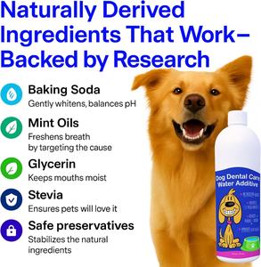 Solution personnalisée <span class=keywords><strong>de</strong></span> soins dentaires pour animaux <span class=keywords><strong>de</strong></span> compagnie OEM/ODM, solution <span class=keywords><strong>de</strong></span> santé bucco-dentaire pour chiens et chats, rafraîchit l'haleine, réduit la plaque et le tartre - Product Image 4