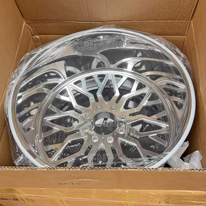 Personnalisation sur mesure de jantes concaves forgées en alliage d'aluminium de 22 pouces, polies, avec une largeur de 16 pouces ET -101 mm - Product Image 2