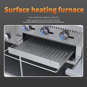 Forno Combinato a <span class=keywords><strong>Gas</strong></span> di Grado Commerciale, Efficiente e di Qualità Premium, Innovativo Forno e Fornello Combinati a <span class=keywords><strong>Gas</strong></span> - Product Image 6