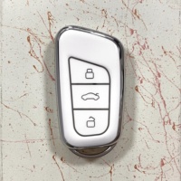 Housse de protection pour clé de voiture en TPU souple pour JAC KMC Chery Jetour