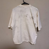 T-shirts unisexes Huili 100% coton, coupe ample vintage, imprimés sur mesure, effet vieilli, manches courtes