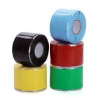 Ruban isolant en silicone auto-polymérisable de 0.3mm d'épaisseur Ruban en caoutchouc de silicone