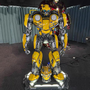 Statua in Resina di Bumble Bee <span class=keywords><strong>Marvel</strong></span> con Luci LED, Scultura Trasformabile per Cinema, Parchi a Tema e Negozi, Vendita all'Ingrosso - Product Image 6